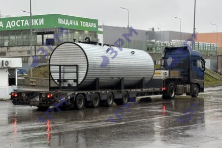 Резервуар горизонтальный стальной РГС-30 в Санкт-Петербурге - Опытный завод резервуаров и металлоконструкций