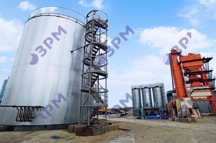 Резервуар РВС-1000 м3 для битума в Саратовской области  в Санкт-Петербурге - Опытный завод резервуаров и металлоконструкций