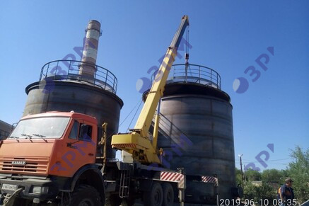 РВС-300 м3 для битума в Санкт-Петербурге - Опытный завод резервуаров и металлоконструкций