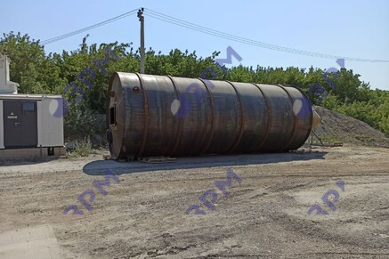 Силос 100 м3 для минерального порошка и других сыпучих материалов  в Санкт-Петербурге - Опытный завод резервуаров и металлоконструкций