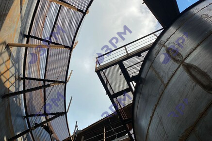РВС-1500 и РВС-300 м3 для хоз-бытовых сточных вод в Санкт-Петербурге - Опытный завод резервуаров и металлоконструкций